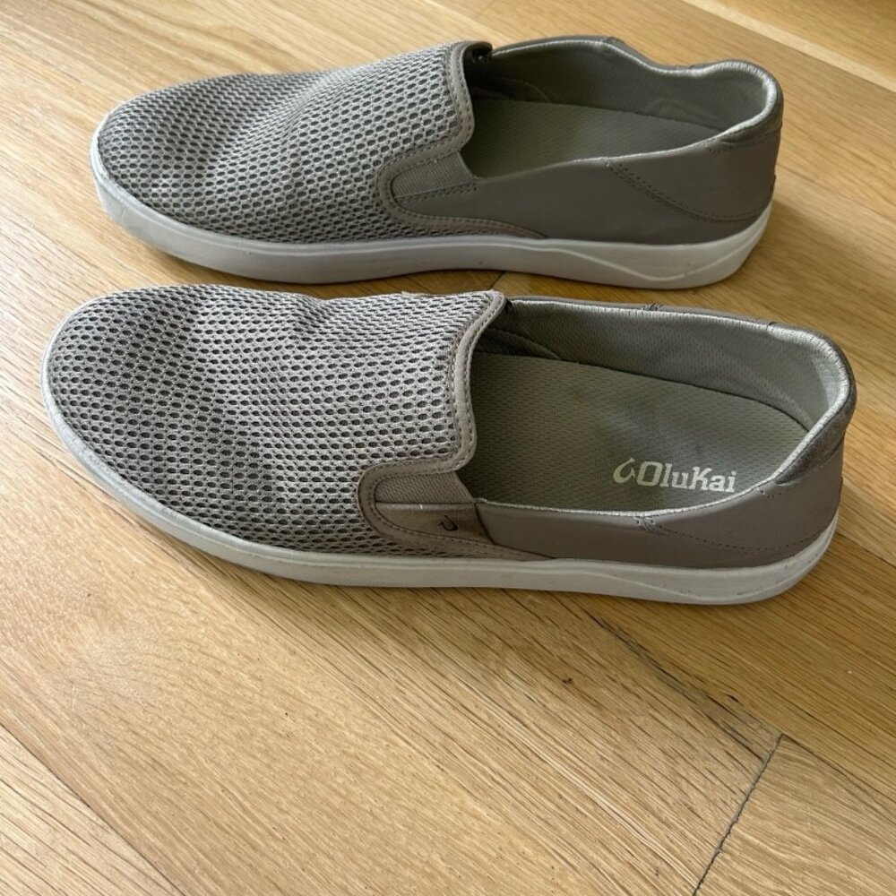 OluKai Lae'ahi Men's Breathable Slip-on Shoes- size 12